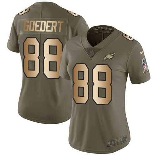 Women Nike Eagles 88 Dallas Goedert Olive Gold Salute To Service Limited Jersey Dzhi,We sell and wholesale Women Nike Eagles 88 Dallas Goedert Olive Gold Salute To Service Limited Jersey Dzhi on line form chian!